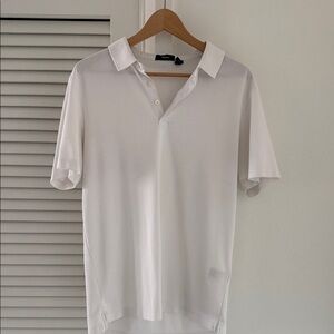 Theory White Men's Polo Shirt